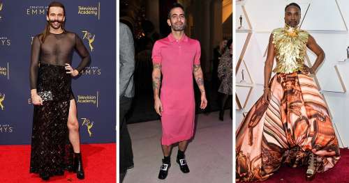 15 Hommes célèbres qui ont eu l’air fabuleux en jupes ou en robes