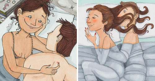 Une artiste partage des illustrations honnêtes pour montrer ce qui se passe vraiment dans un couple