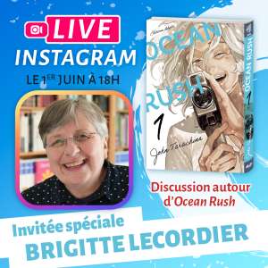 Ocean Rush : Live Instagram avec Brigitte Lecordier