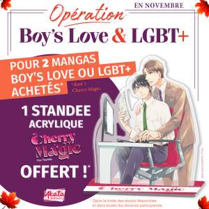 Opération boy's love & LGBT + pour novembre 2023