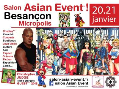 Salon Asian Event Ã  BesanÃ§on (Les 20 et 21 janvie 2018)