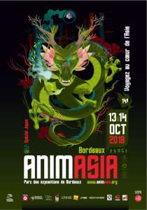 14e festival Animasia à Bordeaux (Les 13 et 14 octobre 2018)