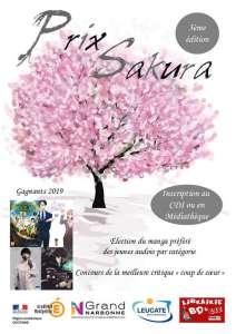 3e prix manga Sakura en région narbonnaise (De novembre 2019 à mai 2020)