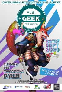 Albi Geek Celebration à Albi (Les 26 et 27 septembre 2020)