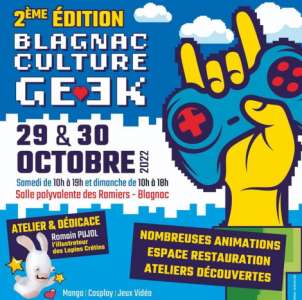 2e Culture Geek à Blagnac (Les 29 et 30 octobre 2022)