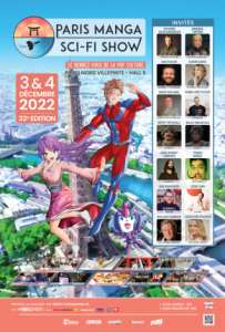 32e Paris Manga à Paris Nord Villepinte (Les 3 et 4 décembre 2022)