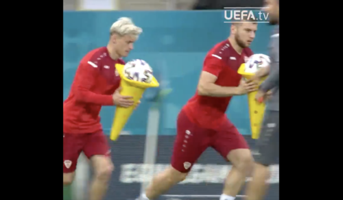 Vidéo. Euro 2021 : l'entraînement insolite de la Macédoine du NordCourrier international 17/06/2021 - 15:38