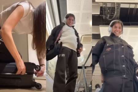 Voici la technique utilisée par cette jeune fille pour ne pas payer de supplément bagage à l’aéroport : “C’était un peu embarrassant…”