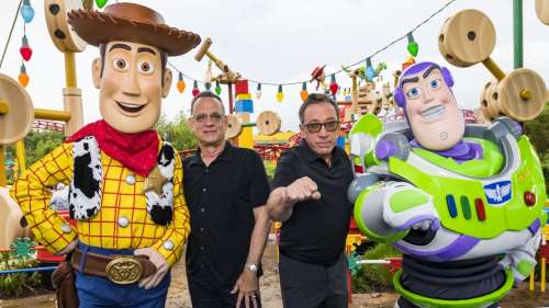 'Toy Story' Co-Stars Tom Hanks and Tim Allen Reunite for Breakfast in L.A.