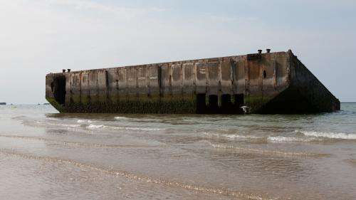 Normandie : les plages du débarquement quasiment désertées