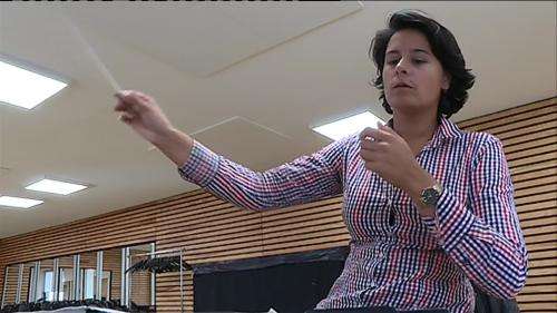 Le rêve d'Anne-Louise Bourion, candidate du 56e Concours des jeunes chefs d'orchestre de Besançon
