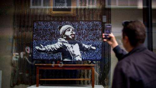 Une nouvelle installation de Banksy au sud de Londres : une boutique éphémère pour défendre sa marque