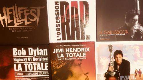Gainsbourg, Springsteen, Hellfest et rap français : 8 beaux livres sur la musique à offrir pour Noël