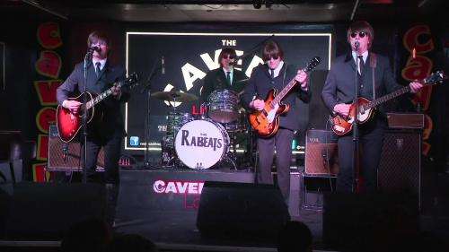 Pour leurs vingt ans, The Rabeats s’offrent trois concerts au Cavern Club de Liverpool, là où tout a commencé pour les Beatles
