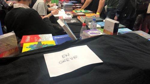 Angoulême 2020 : au deuxième jour du festival de BD, les auteurs font la grève de la dédicace