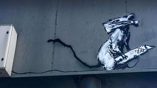Vol d'une œuvre de Banksy à Paris : deux suspects interpellés, le graffiti toujours introuvable