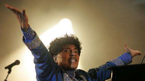 Little Richard, pionnier américain du rock and roll et interprète de 