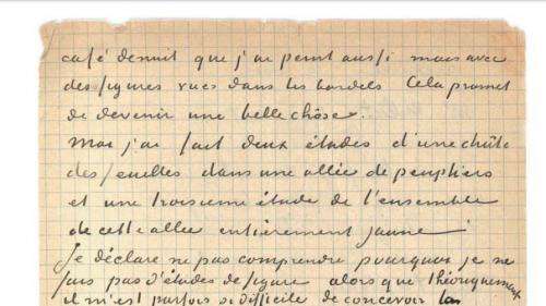 Une lettre exceptionnelle de Van Gogh écrite avec Gauguin à Arles a été acquise par le musée Van Gogh d'Amsterdam