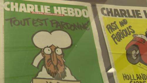 Le salon de la caricature de Saint-Just-le-Martel rend hommage aux dessinateurs de Charlie Hebdo : 
