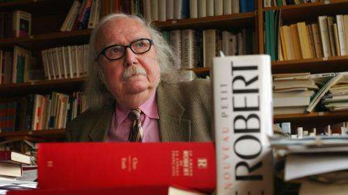 Le célèbre linguiste Alain Rey, principal artisan du dictionnaire Le Robert, est mort à 92 ans