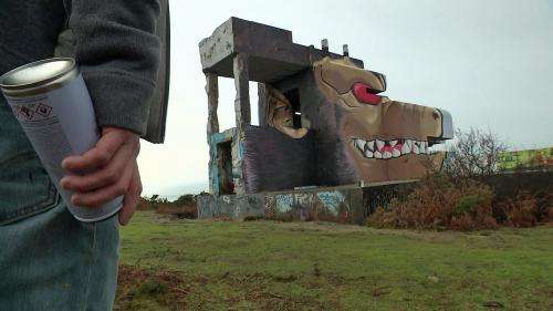 Bleasea, l'embelliseur des blockhaus livre deux nouvelles œuvres monumentales aux plages normandes