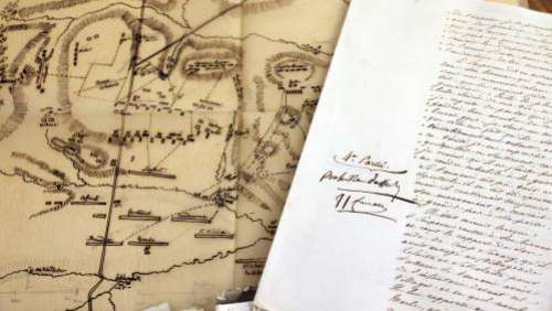 Un manuscrit unique sur la bataille d'Austerlitz dicté et annoté par Napoléon, mis en vente à Paris