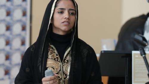 La rappeuse afghane Sonita Alizadeh reçoit le prix Liberté