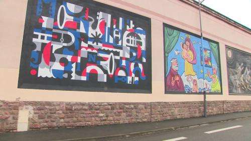 Colmar, musée à ciel ouvert : les fresques monumentales se multiplient sur les murs de la ville