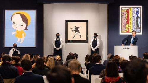 La maison d'enchères Sotheby's a réalisé en 2021 le plus haut chiffre de ventes de son histoire