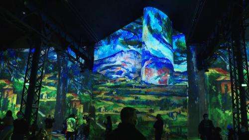 Exposition : immersion dans l’univers de Cézanne à l’Atelier des Lumières