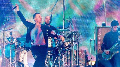 Coldplay entame sa tournée mondiale 