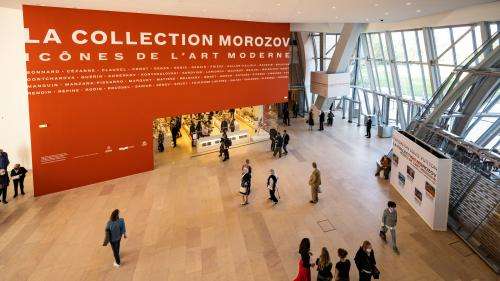 La collection Morozov a attiré 1,25 million de visiteurs à la Fondation Louis Vuitton malgré la pandémie