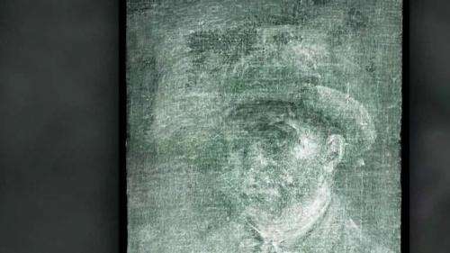 Un autoportrait de Vincent Van Gogh découvert en Écosse au dos d'un autre tableau