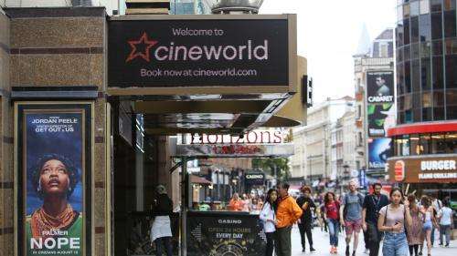 L'exploitant britannique Cineworld, deuxième chaîne de cinémas au monde, au bord de la faillite
