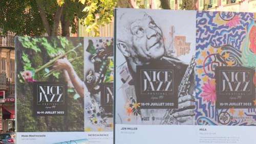 L'affiche du Nice Jazz Festival revisitée par 41 artistes