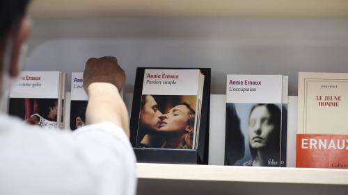 Prix Nobel de littérature  : Gallimard lance 900 000 réimpressions des livres d'Annie Ernaux, qui s'arrachent dans les librairies