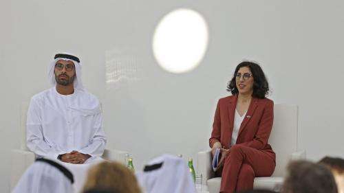 Au Louvre Abu Dhabi, la ministre française de la Culture salue la coopération avec les Emirats arabes unis