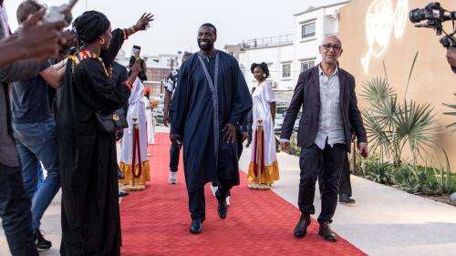 Omar Sy à Dakar pour une soirée de gala et de débats autour du film 