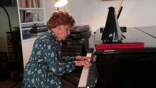 Musique : Colette Maze, 109 ans et un siècle assise au piano