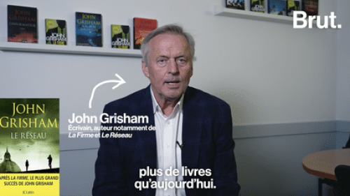 VIDEO. L’écrivain américain John Grisham parle de son nouveau livre, “Le Réseau”