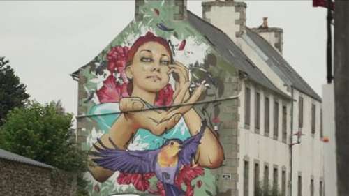 Le street art, loin des villes, s'invite dans les campagnes françaises