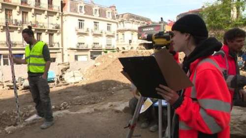 À Aix-les-Bains, une étudiante fait une découverte archéologique exceptionnelle dans les thermes antiques de la ville