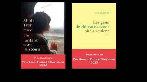 Minh Tran Huy et Maria Larrea, lauréates des Prix Essai et Roman France Télévisions 2023