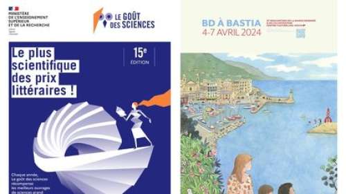 Les belles sélections du printemps : le Prix des Lycéens BD à Bastia et le Prix Le goût des sciences