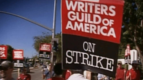 États-Unis : à Hollywood, les scénaristes sont en grève