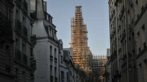 Notre-Dame de Paris : le démontage de l'échafaudage de la flèche a commencé