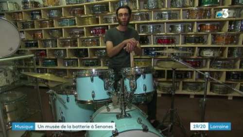 Dans les Vosges, un étonnant musée de la batterie pour les amoureux des cymbales et caisses claires