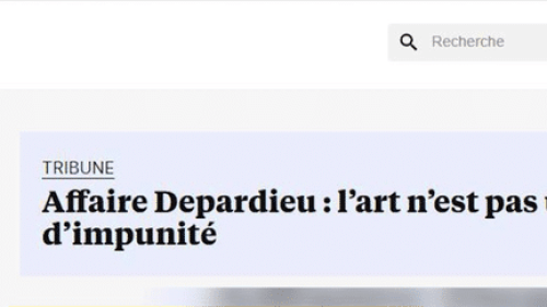Affaire Gérard Depardieu : une nouvelle contre-tribune signée par 150 artistes