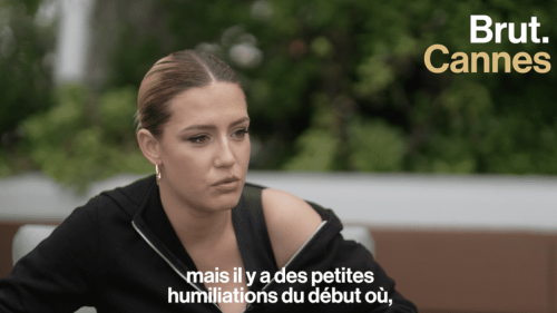 VIDEO. Festival de Cannes : Adèle Exarchopoulos échange avec Augustin Trapenard