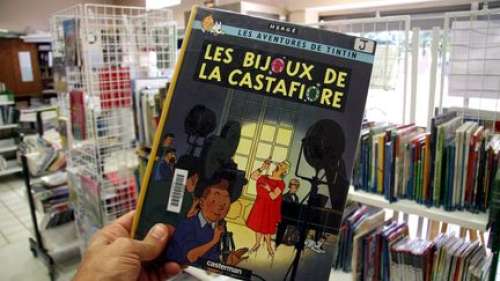 Réédition de l'album de Tintin 